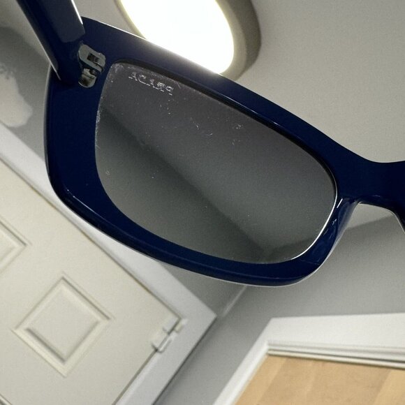 Prada Sunglasses SPR 03N Italy BF2-3M1 Size 57 [] 18 140 Blue Cat Eye - Picture 14 of 16